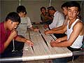 Traditional silk production of Margilan Traditional silk production of Margilan