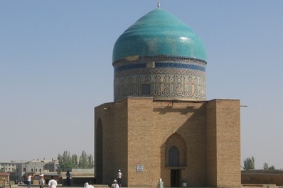 Мавзолей Рабия Султан Бегим в Туркестане, Казахстан