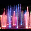 Цветодинамический танцующий фонтан, гостиница Саёхат, Ташкент