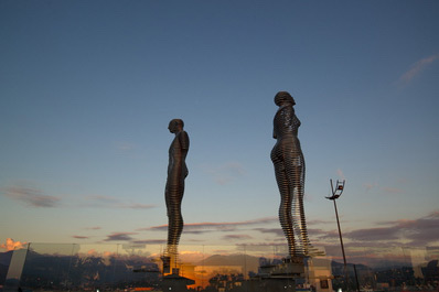 Скульптура «Али и Нино», Батуми