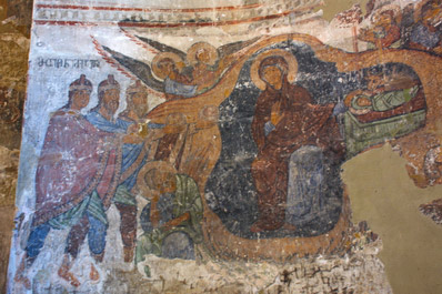 Фреска внутри Атенского Сиона