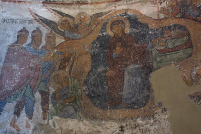 Frescoes inside Aten Sion, Gori