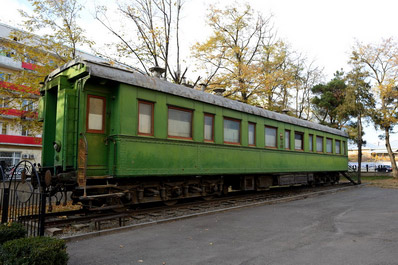 Armored train car, Gori