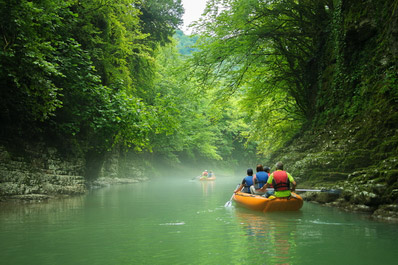 Martvili canyon, Kutaisi