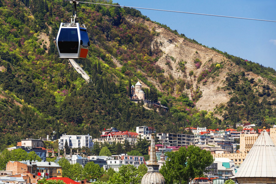 Гора Мтацминда, Тбилиси