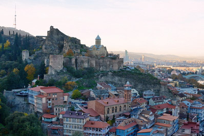 Narikala Fortress, Tbilisi, Georgia