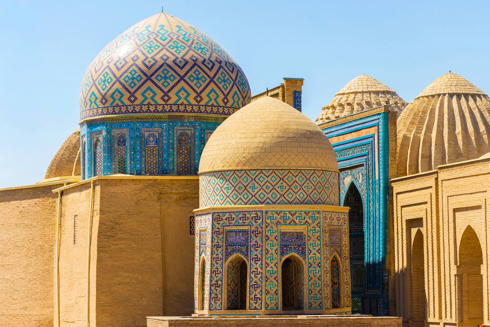 Shakhi Zinda Necropolis, Samarkand, Uzbekistan