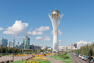 Монумент Байтерек, Астана, Казахстан