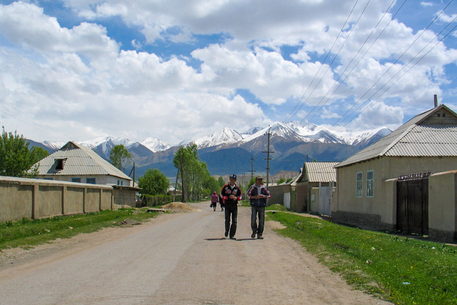 Kochkor village Kochkor village