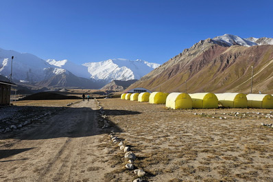 Achik-Tash Base Camp