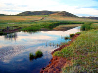 Nature of Central Kazakhstan. Kazakhstan photos