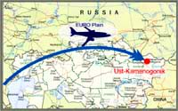 Kazakhstan tourist transport directions
