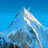 Khan Tengri Mountain. Kazakhstan nature