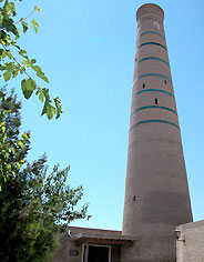 Minaret of Djuma Mosque, Khiva