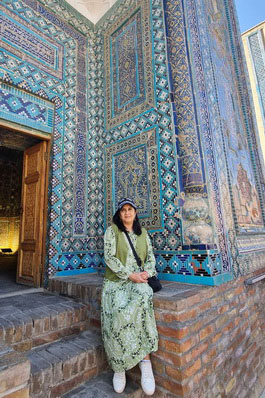 Shakhi-Zinda Necropolis, Samarkand