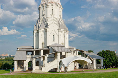 Церковь Вознесения Господня в Музее-Заповеднике Коломенское, Москва, Россия