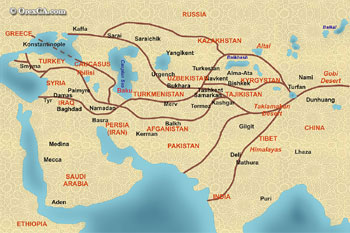 The Great Silk Road Travel Guide Countries Of The Great