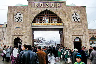 Penjikent Bazaar