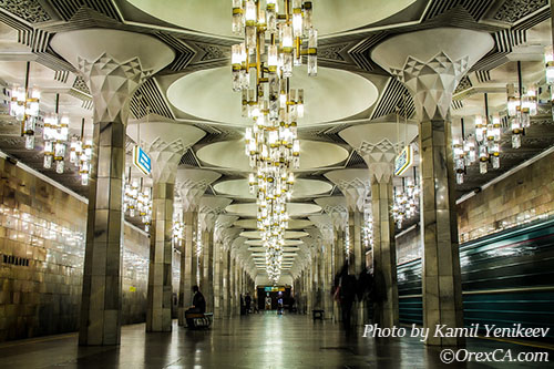 Tashkent Metro. Pictures, history and map of Tashkent subway.