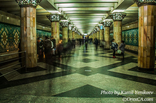 Станция Пахтакор, Ташкентское метро