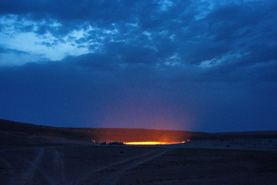 Darvaza Gas Crater, Turkmenistan