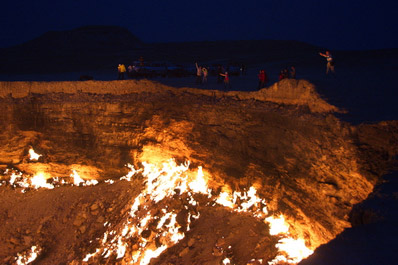 Darvaza Gas Crater, Turkmenistan