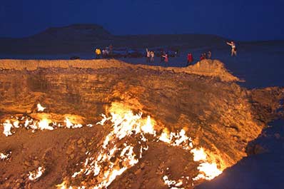 Darvaza Gas Crater