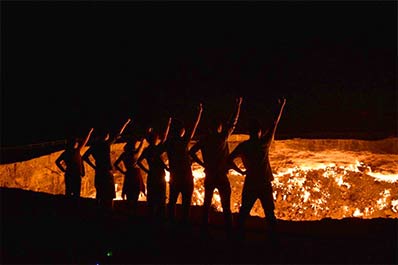 Darvaza Gas Crater