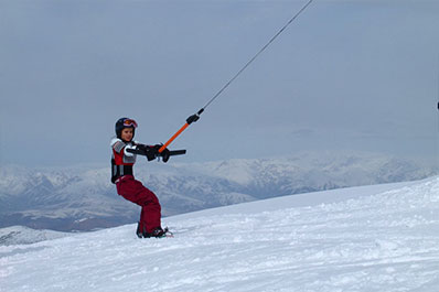 The ski resort Beldersay, Uzbekistan