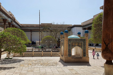 Necropolis of Sheikh Bahaaddin Naqshband, Bukhara, Uzbekistan