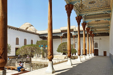 Necropolis of Sheikh Bahaaddin Naqshband, Bukhara, Uzbekistan