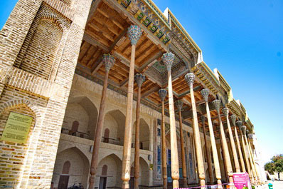 Bolo Hauz Mosque, Bukhara