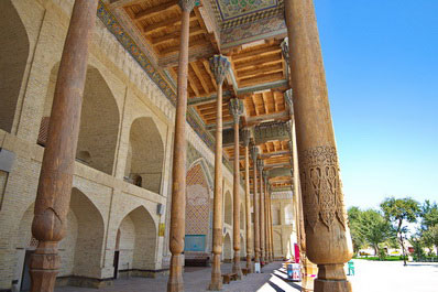 Bolo Hauz Mosque, Bukhara