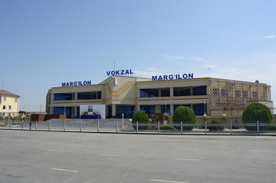 Магазин шелковых изделий, Маргилан, Узбекистан