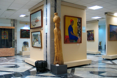 Экспонаты музея Савицкого
