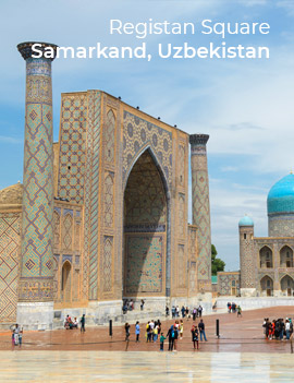 Registan Square, Samarkand, Uzbekistan