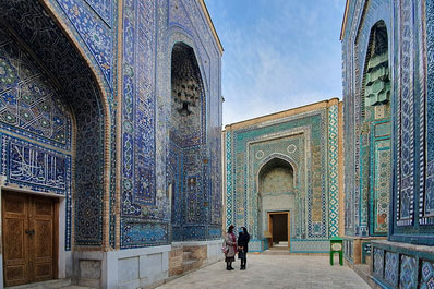 Shakhi Zinda Necropolis, Samarkand