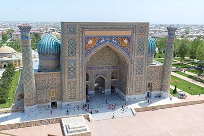 Sherdor Madrasah, Samarkand