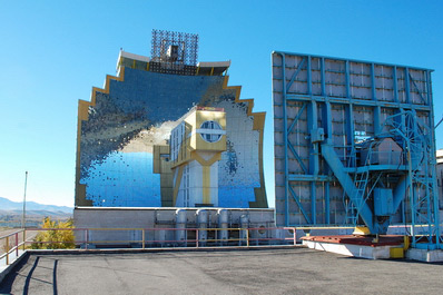 Solar Furnace in Parkent, near Tashkent