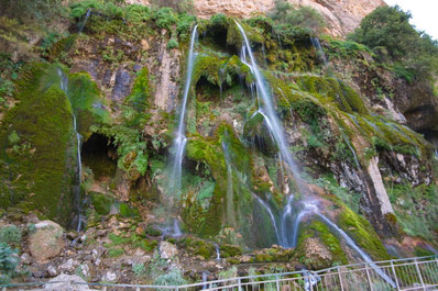 Сангардакский водопад, окрестности Термеза