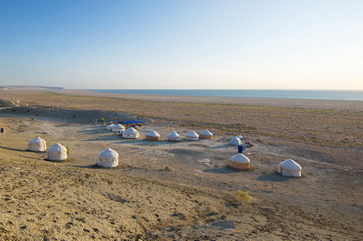 Юртовый лагерь, Аральское море