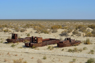 Cemetery of Ships, Muynak