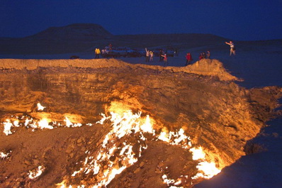 Darvaza Gas Crater Tour from Khiva