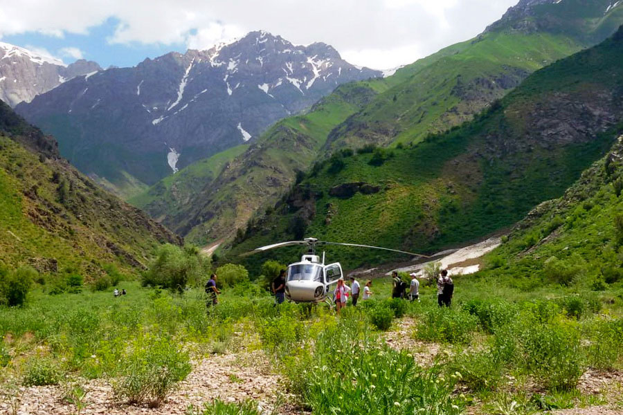 Uzbekistan Helicopter Tours
