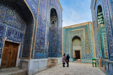 Shah-i-Zinda, Samarkand