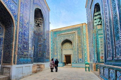 Shakhi-Zinda Necropolis, Samarkand