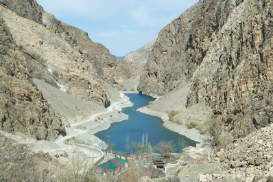 Seven Lakes in Fann Mountains