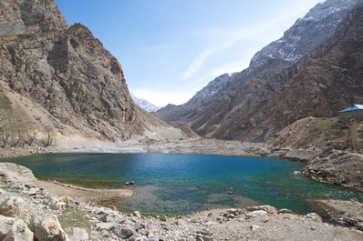 Seven Lakes in Fann Mountains