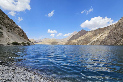 Seven Lakes in Fann Mountains