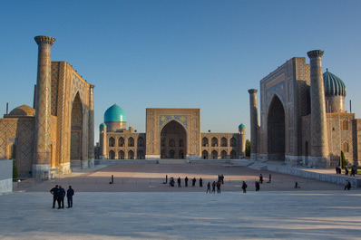 Площадь Регистан, Самарканд